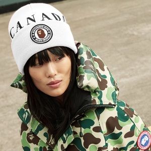 Concepts x Canada Goose x BAPE | Reversible Toque (White)